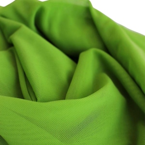 RPET stretch mesh tricotstof op maat gesneden | Gerecycled polyester spandex mesh | Lichtgewicht ademend gaas | Milieuvriendelijke stof voor jerseys