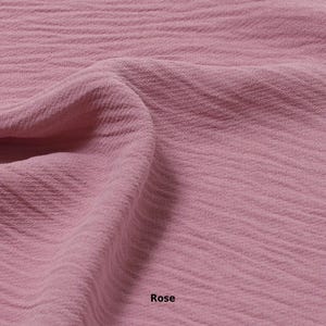 Crinkle Crepe Fabric: Lightweight Flowy Polyester, Sold by the Yard