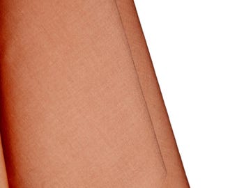 Tejido de muselina de algodón orgánico: ligero y transpirable, 80 g/m², 140 cm de ancho.