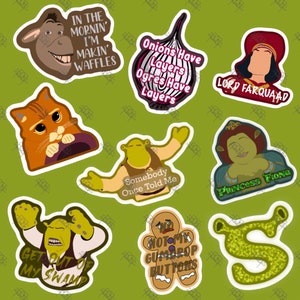 Shrek Sticker Pack
