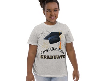 Congratulations Graduate | Graduation Shirts for Kids | Class of 2021 | Kids Shirts | Gift for Kids