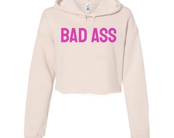 Bad Ass Momma Crop Top | Somebody's Bad Ass | Bad Ass Momma | Bad Ass | BAM | Bomb Ass Mom