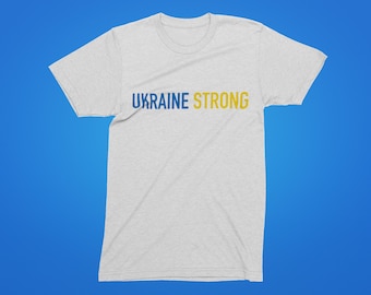 Ukraine Strong | I Stand With Ukraine | Support Ukraine | Pray For Ukraine Shirt