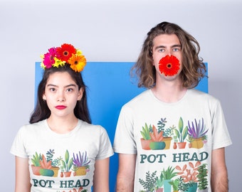 Pot Head Plant Lover Succulent Gardener Plant Life