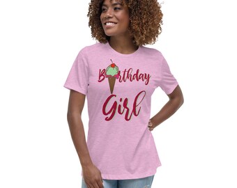 Ice Cream Party Tshirt | Birthday Girl | Ice Cream Party