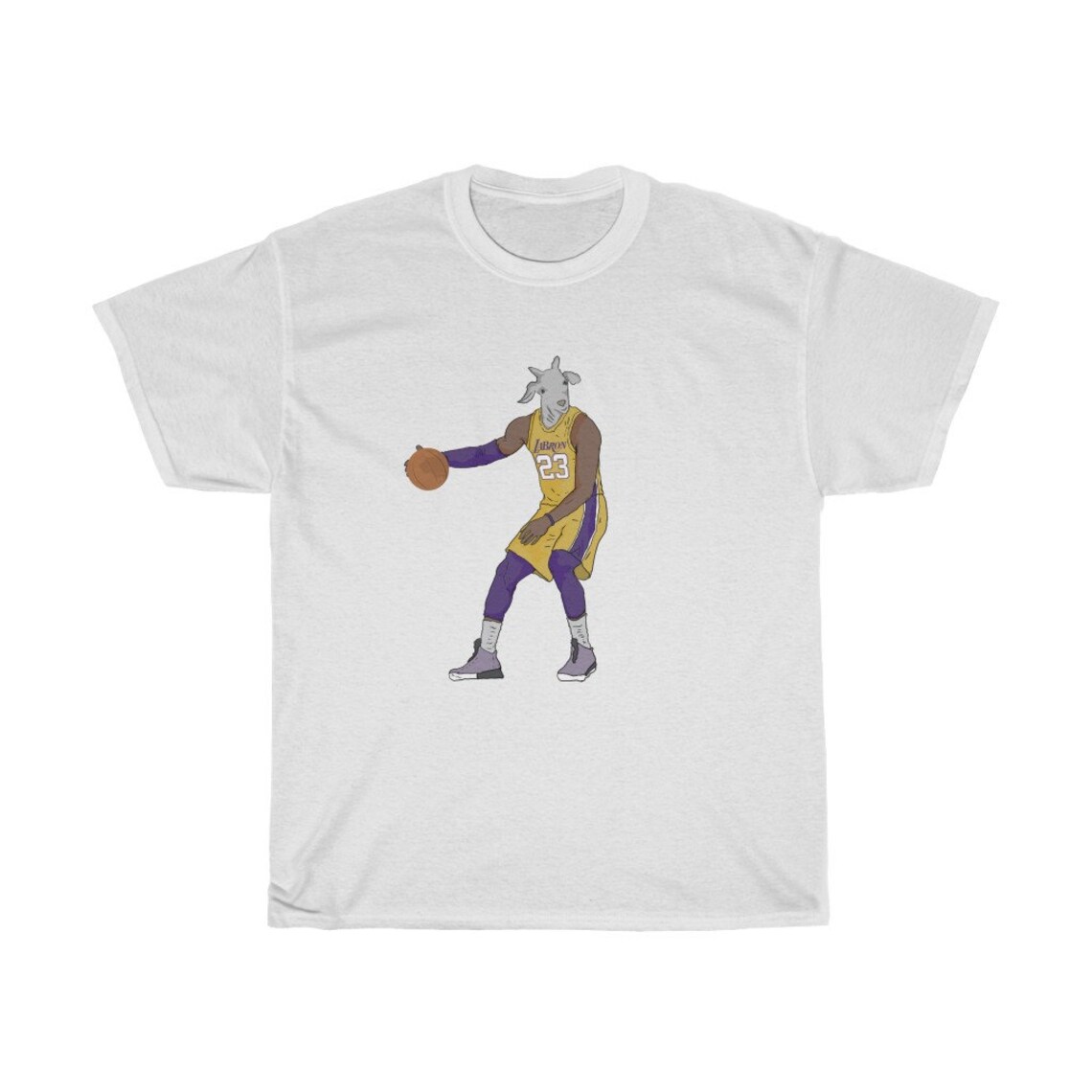 Lebron James Goat Unisex Heavy Cotton Tee | Etsy