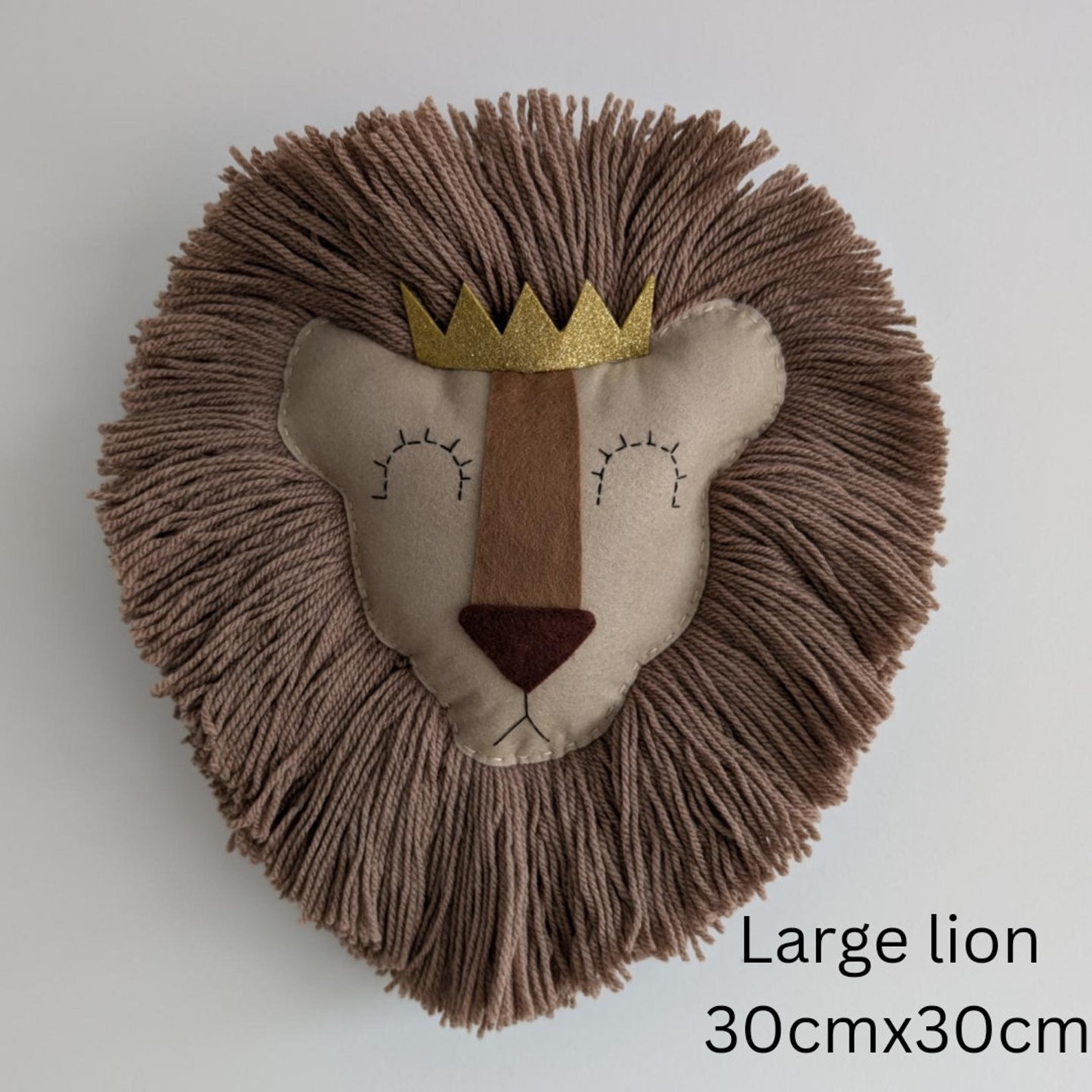 Lion Wall Hanging, Lion Head, Safari Nursery Decor, Jungle Nursery Wall ...