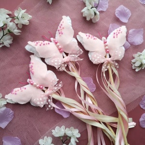 Kids butterfly wand, kids birthday gift, birthday wand, flower girl wand, butterfly gift, toddler birthday present, fairy wand, magical wand