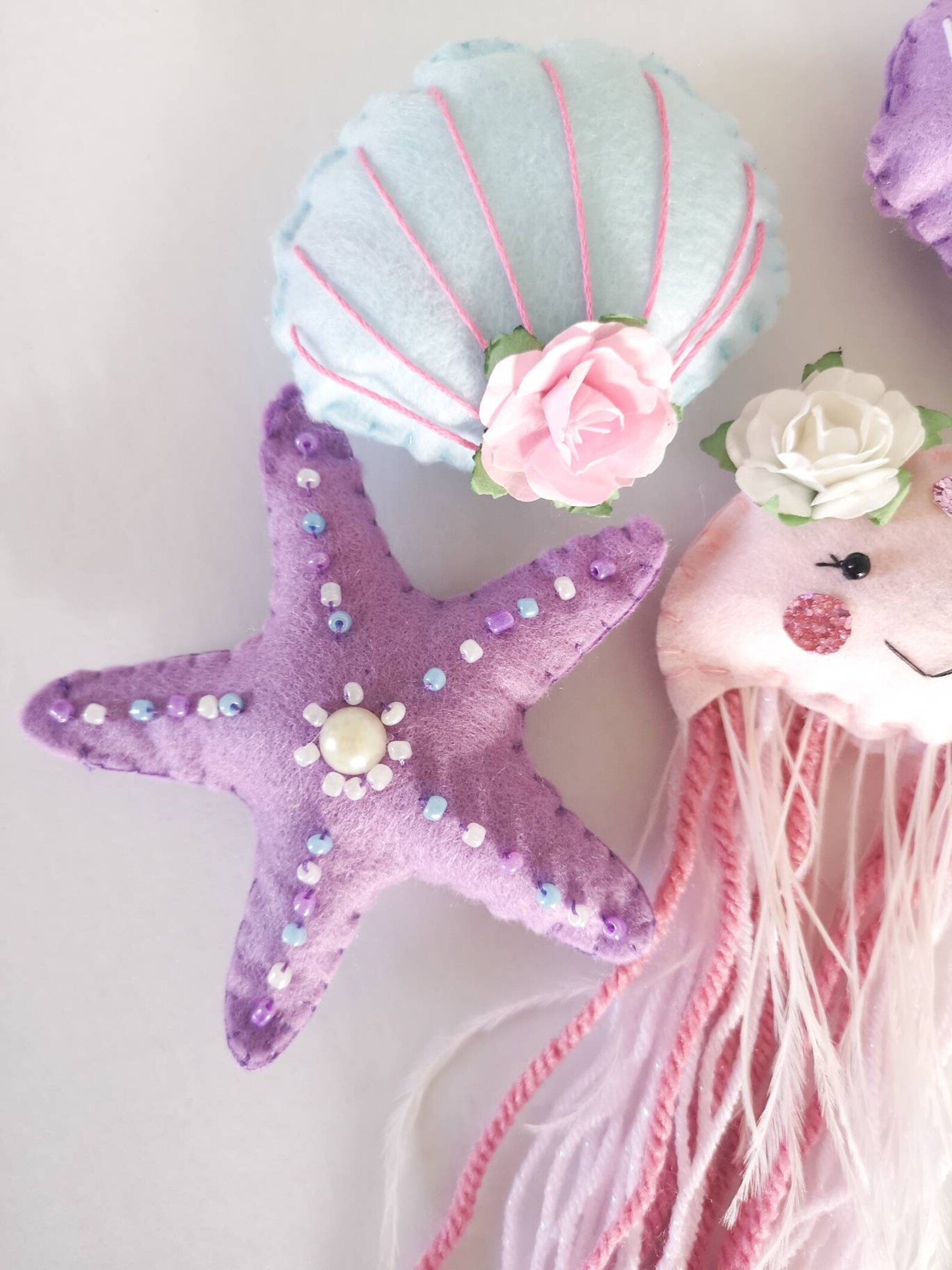 Sea Life Wall Hangings Under the Sea Decor Ocean Nursery Etsy UK