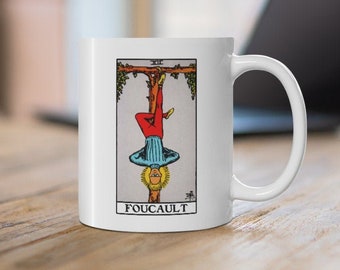 Foucault Hanged Man Tarot Mug