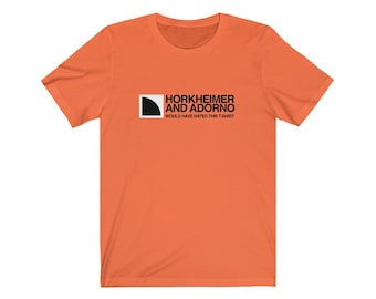Horkheimer and Adorno Dialectic of Enlightenment Philosophy T-shirt