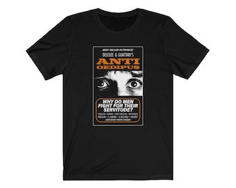 Deleuze und Guattari Anti-Oedipus Massenmarkt Reimagining Philosophy T-Shirt