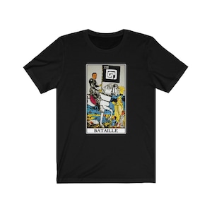 Bataille Tod Tarot Philosophie T-shirt