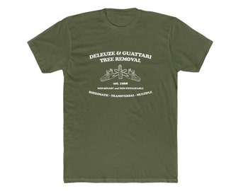 T-shirt Philosophie Deleuze et Guattari pour l'abattage d'arbres