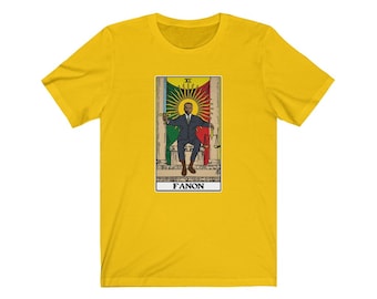 T-shirt Fanon Justice Tarot Psychanalyse Philosophie