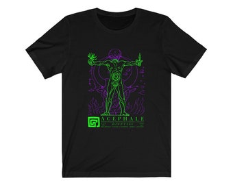 Acephale Dionysus (Bataille Masson Klossowski Nietzsche) Neon Philosophy T-shirt
