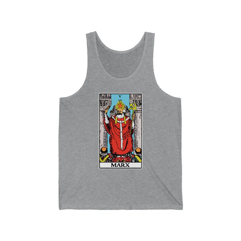 Marx Hierophant Tarot Philosophy Shirt image 5