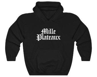 Deleuze and Guattari Mille Plateaux A Thousand Plateaus Philosophy T-shirt
