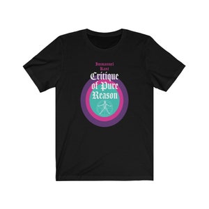 Kant Gothic Critique of Pure Reason Philosophy T-shirt