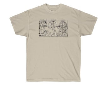 Tantalus Sisyphus Ixion Greek Philosophy T-shirt