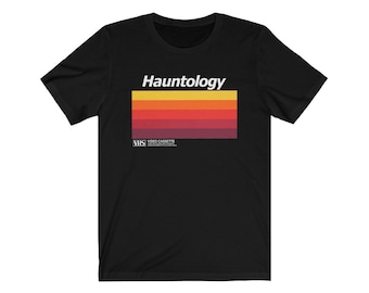 Hauntology Philosophy T-shirt (Black Logo)