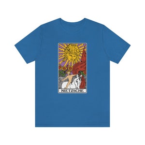 Nietzsche Sun Tarot Philosophy T-shirt image 10