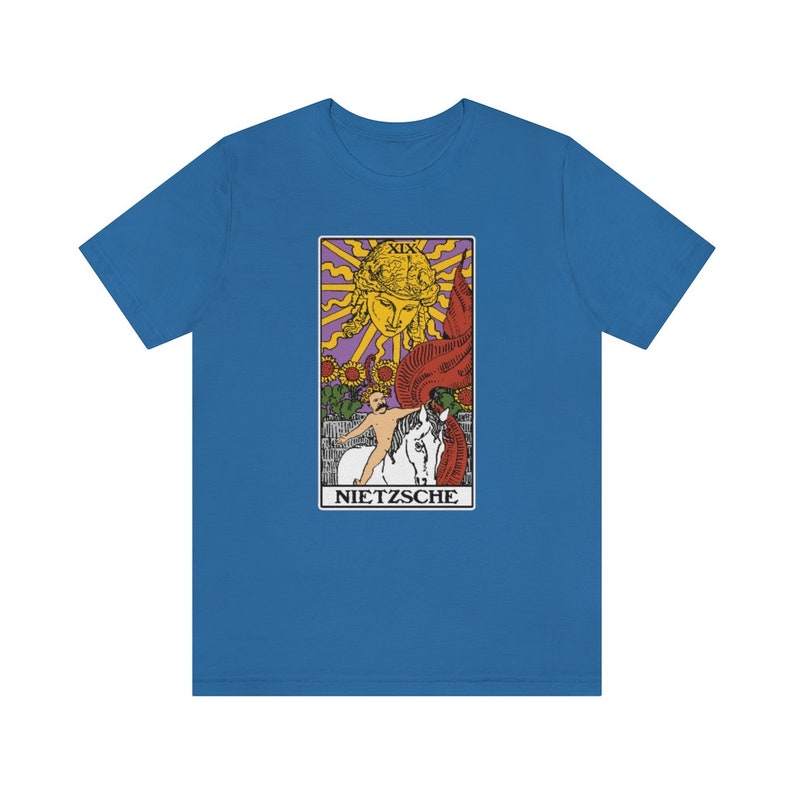 Nietzsche Sun Tarot Philosophy T-shirt image 10