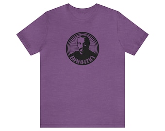 Mikhail Bakhtin Retro Philosophy T-shirt (New)