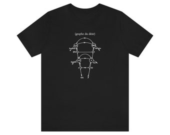 Lacan Graph of Desire Philosophy T-shirt