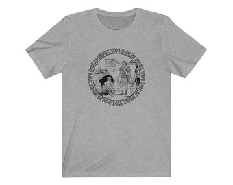 Diogenes in the Polis Philosophy T-shirt