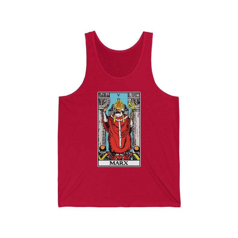 Marx Hierophant Tarot Philosophy Shirt image 9