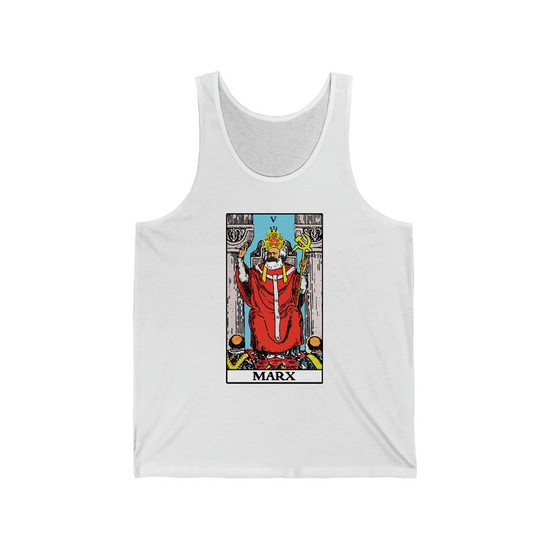 Marx Hierophant Tarot Philosophy Shirt image 1