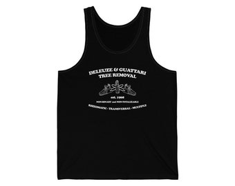 Deleuze and Guattari Tree Removal Tank Top