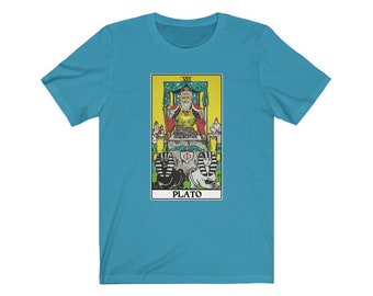 Plato Chariot Phaedrus Tarot Philosophy T-shirt