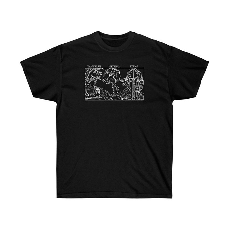 Tantalus Sisyphus Ixion Greek Philosophy T-shirt image 2