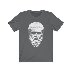 Plato Philosophy T-Shirt Asphalt