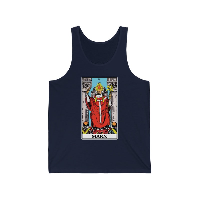 Marx Hierophant Tarot Philosophy Shirt image 3