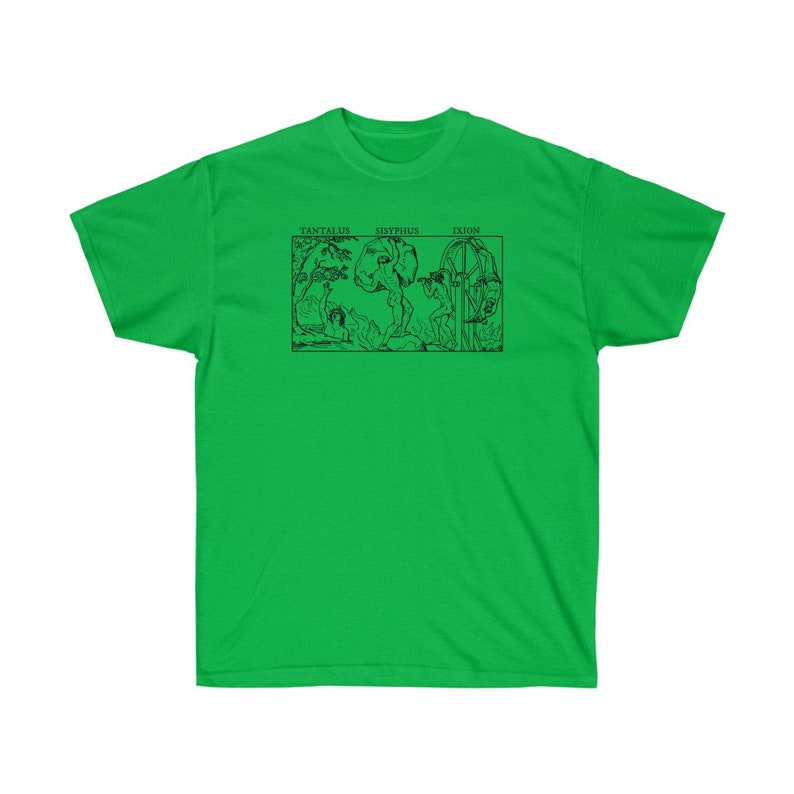 Tantalus Sisyphus Ixion Greek Philosophy T-shirt image 6