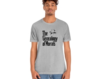The Geneaology of Morals  Parody Philosophy T-shirt