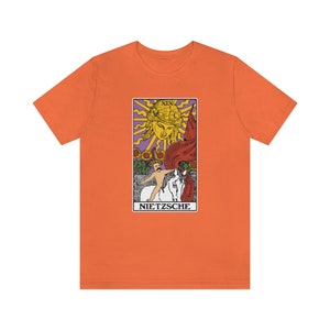 Nietzsche Sun Tarot Philosophy T-shirt image 8