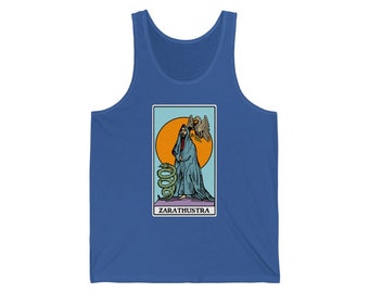 Zarathustra Hermit Tarot Philosophy Tank Yop