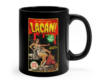 Lacan ...Or Worse Pulp Paperback Philosophy Mug