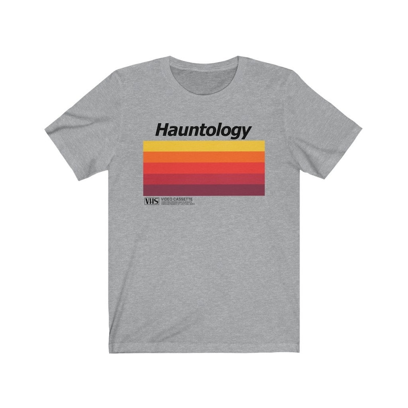 Hauntology Philosophy T-shirt White Logo image 3