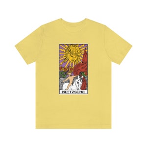 Nietzsche Sun Tarot Philosophy T-shirt image 6