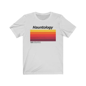 Hauntology Philosophy T-shirt White Logo image 2