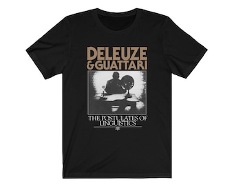 Deleuze and Guattari and Foucault Mashup - Discipline and Punish meets A Thousand Plateaus Philosophy T-Shirt