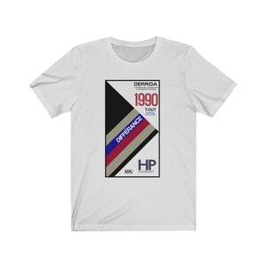 Derrida Difference VHS Philosophy T-Shirt