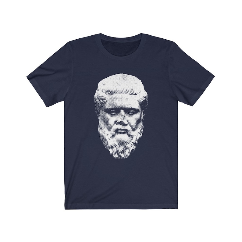 Plato Philosophy T-Shirt Navy