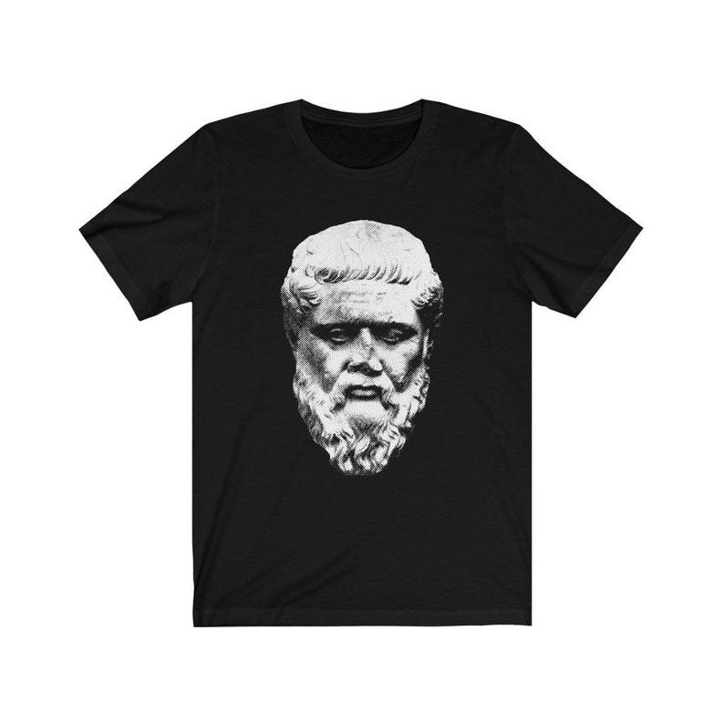 Plato Philosophy T-Shirt Black