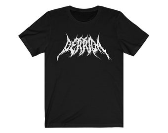 Derrida Death Metal Philosophy T-shirt